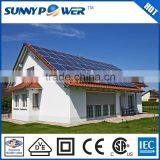 10KW Blue 240VDC Top Quality Home Use off Grid Solar System thumbnail-1