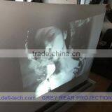 Rear Projector Screen Material Clear Film,high Contrast Grey Color,for Shop thumbnail-1
