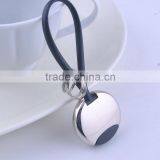 Denmark Silicone Metal Key Chain Pendant High-end Gifts Creative Personality Small Gifts