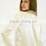 100% Silk Sleep Coats and Pants Luxury Silk Sleepwear thumbnail-3