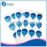 Logo Printed Self Adhesive Paper Die Cut Custom Stickers Sheet thumbnail-2