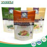 Customized Food Grade Moistureproof Transparent Zip Lock Dried Food Bag Sup thumbnail-1
