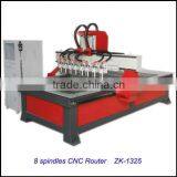 8 Heads Wood CNC Router (1300*2500mm)