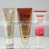 gold plastic airless tube packaging cosmetics tubes