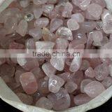 Bulk of Natural Rock Rose Crystal Macadam Stones
