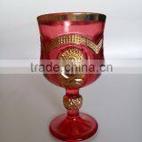 Gold Plating Glassware Cup Sets Glass Cup Gold Glass Cup thumbnail-1