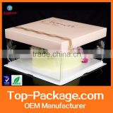 2016 High quality Plastic Packaging Box,PVC Box,Clear Plastic Cake Box