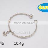 Olivia 2016 New Fashion Hot Sale 304 Stainless Steel Charm Bracelet Bangle thumbnail-6