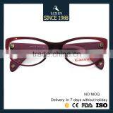 Fashion Womens Acetate Cat Eye Optical Eyeglasses Frames Elegant Temple for Lady's Eyewear Glasses X1177 thumbnail-5