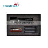 Hot Sale TrustFire Z6 Police Zoomable Flashlight With 1*CREE XM-L 2 Led 1600lumen Led Strong Light Flashlight