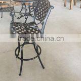 Used Bar Furniture Metal Steel Aluminium Bar Stool Chair Table and Bar Chair Used thumbnail-2