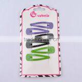 Christmas Gift Fashion Metal Glitter Hair Clips Channel thumbnail-5