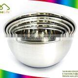 Kitchenware 3 Pcs Stainless Steel Bowl Set With Silicone Botton Mixing Bowl thumbnail-3