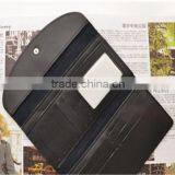 New Design Black for Card Slots Wallet Making Supplies OEM Leather Wallet Inserts