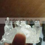 Hot Wholesale Cute Nature White Crystal Quartz Cluster for Healing