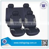 Grey colour car seat cover set