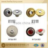 High Quality Custom Rhinestone Jeans Button