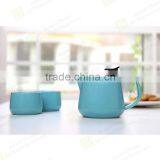 2015 Original Design ZAKKA Colorful Combo Ceramic Teapot With Infuser thumbnail-5