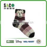 Lovely 3D Animal Head Acrylic Indoor Socks thumbnail-2