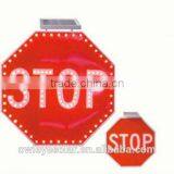 Cycle Solar Traffic Signs/aluminum Traffic Sign Board Cycle/solar Powered Portable Variable me