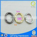 Wholesale Handbag Accessories Oval Shape Gate Spring Ring Clasp thumbnail-2