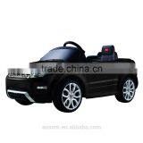 Aosom 12V Land Rover Evoque Kids Electric Ride On Car With MP3 and Remote Control - Black thumbnail-1