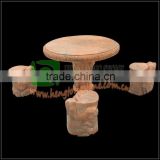 Elephant design Marble Table and Stools