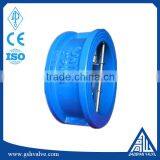 DN100 Fuel Cast Iron Wafer Butterfly Check Valve