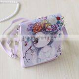 Smooth Custom Leather Mobile Phone Bag, High Quality Mobile Phone Bag, Leather Purse Shoulder Mobile Phone Bag thumbnail-2