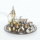 BRASS COFFEE POT SET