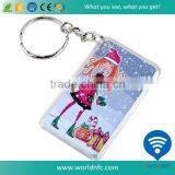 Waterproof 13.56MHZ F08 Compatible 1k RFID Keyfob/ Keychain/ Key Tag thumbnail-2