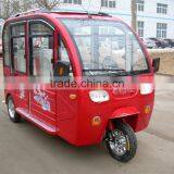500W Closed Cabin Cargo Electric Rickshaw Tricycle With Closed Body thumbnail-2