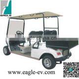 Four Seats Electric Golf Cart With Steel or Aluminum Cargo Box,CE, USA LSV thumbnail-1