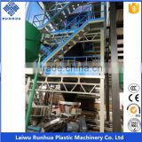 PE 3-layer co-extrusion blown film extrusion line