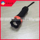 3 Modes Portable ABS Zoom LED Mini Flashlight Torch thumbnail-1
