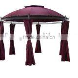 Round Steel Gazebo Polyester Cover With PA Coated thumbnail-1