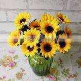 Vivid Flower Arrangement Accessories Silk Chrysanthemum Aritificial Flower Making thumbnail-1