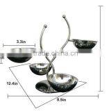 Stainless Steel Candy Nut Stand Serving Bowl Serveware With Handle thumbnail-3