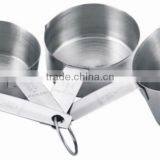 4 Pieces Different Size Stainless Steel Measuring Cup thumbnail-2