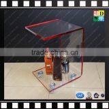 Acrylic Luggage Cart Food Serving Cart Modern Clear Acrylic Hotel Trolley From China Manufacturer thumbnail-5