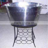 BUCKET Basin Enamelware Home Gardening Ice Basin Ice Tray With the Shelf thumbnail-1