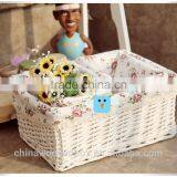 100% Handmade Set Wicker Baskets thumbnail-3