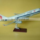 Guohao hot sale custome toy cargo plane; resin pedal plane