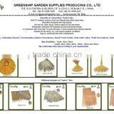 Eco Friendly Artificial Plastic Tiki Synthetic Thatch Roof thumbnail-2