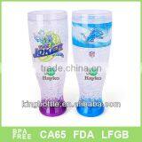 Hot Sale Double Wall 18oz BPA Free Freezer Mug With Ice Gel thumbnail-1