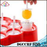 Set of 9 Silicone Mini Pop Molds Kitchen Tools Ice Cream Popsicle Maker thumbnail-6