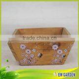 Hand Carved High Quality Promotional Decoration Antique Wooden Vases thumbnail-6