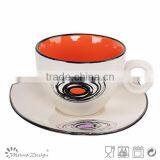 Ceramic Coffee Cups and Saucers,stoneware Wholesale Coffee Cup and Saucer,personalized Tea Cups & Saucers