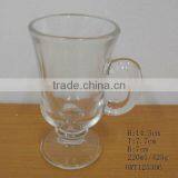 Drinking Glass Mug With Unique Design thumbnail-1