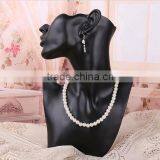 Black Resin Mannequin Necklace Display Stand thumbnail-1